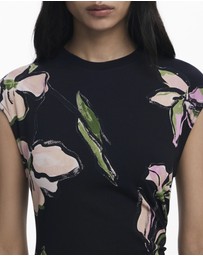 Desigual - Irregular floral dress