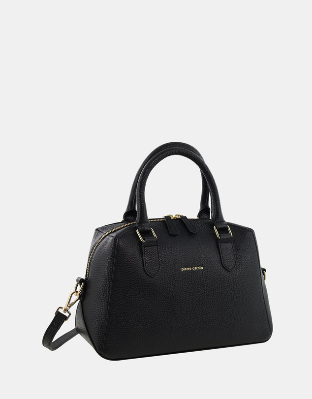 Pierre Cardin - Pierre Cardin Genuine Leather Tote Crossbody Bag