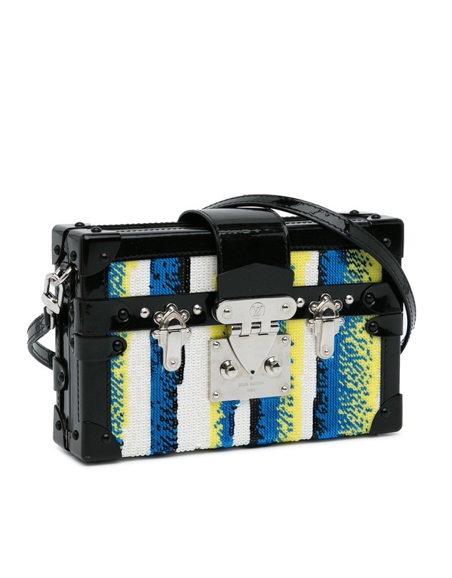 Pre-Loved by Azura Reborn - Pre-Loved louis vuitton Sequin Box Bag Crossbody