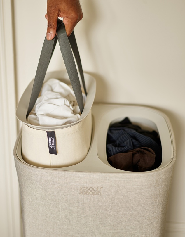 Joseph Joseph - Tota 60L Laundry Separation Basket (Ecru)