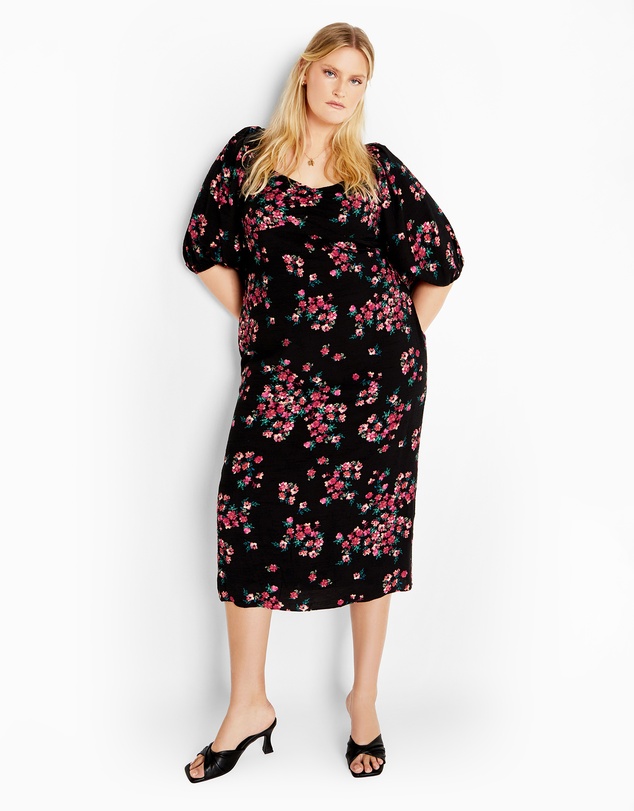 City Chic - Blake Print Dress