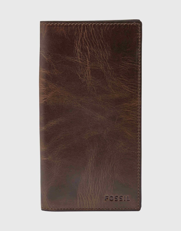 Fossil - Derrick Dark Brown Bifold Wallet