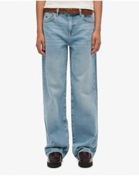 Superdry - Mid Rise Wide Leg Jean
