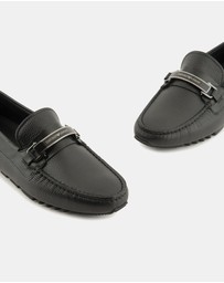 Emporio Armani - Vitello Granata Driver