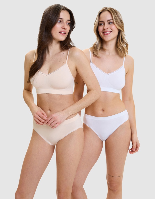 Billet Doux - 2-Pack Zen Attitude Seamless Hipster Brief