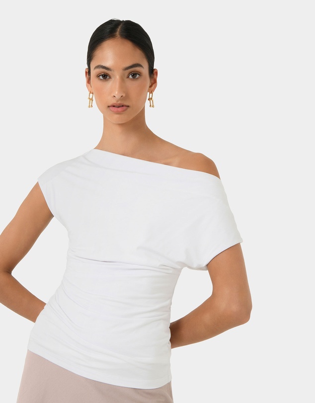 Forcast - Mia Off Shoulder Jersey Top