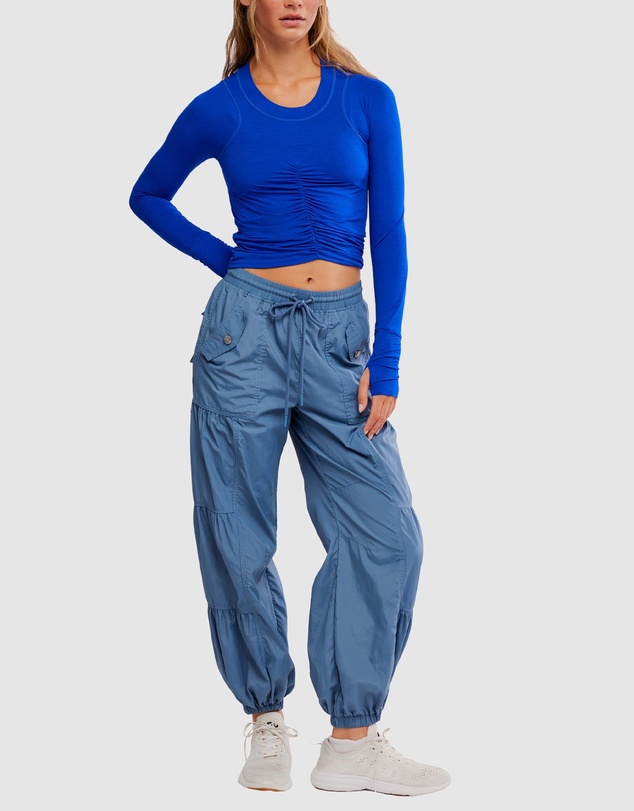FP Movement by Free People - Tempo Ruched Long Sleeve Top
