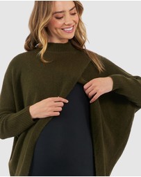 Ripe Maternity - Hallie Cross Over Knit