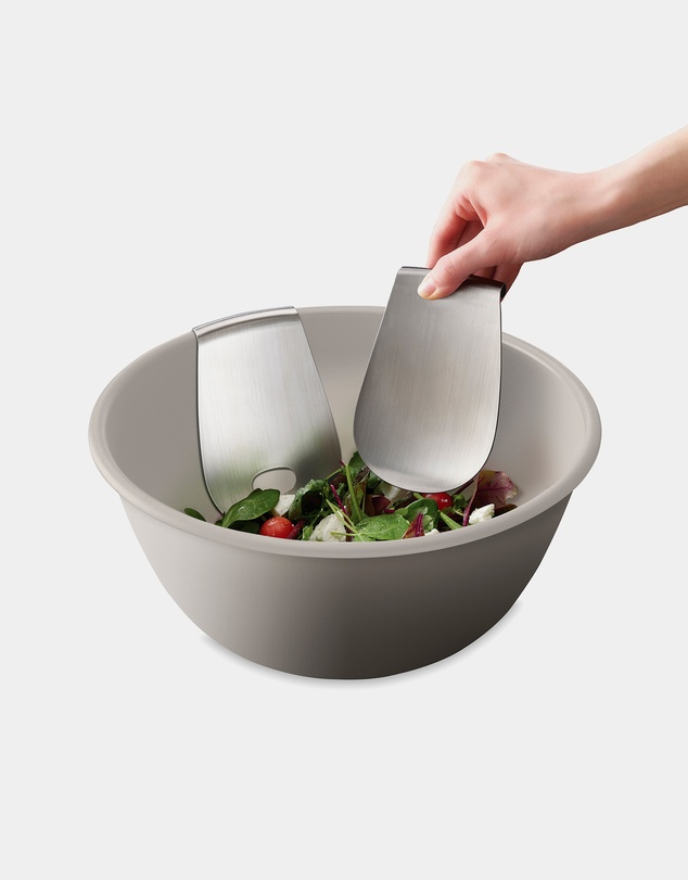 Joseph Joseph - Uno™ Salad Bowl and Servers (Stone)