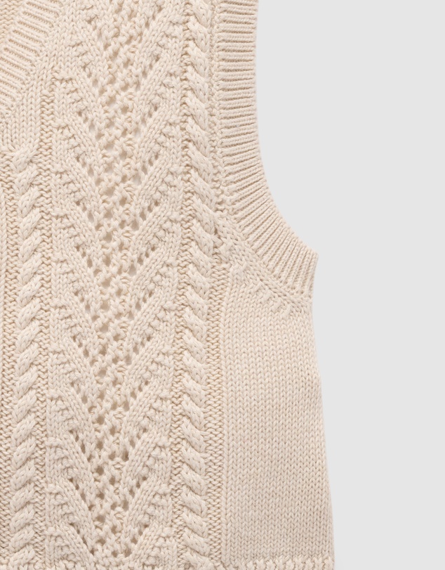 Purebaby - Knitted Vest -Kids-Babies