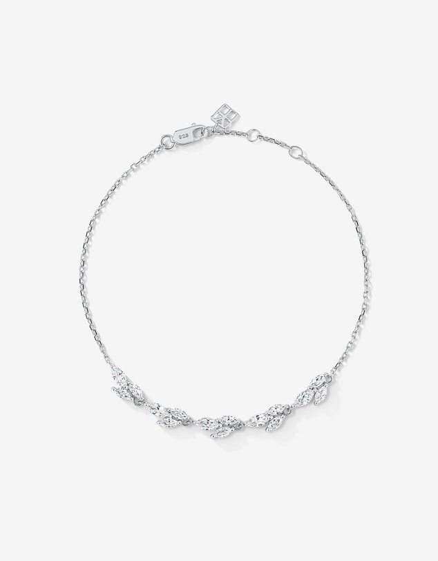 Michael Hill - Cubic Zirconia Vine Bracelet in Sterling Silver