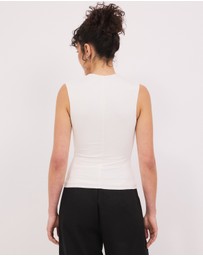Calli - Lexi Wrap V-Neck Top