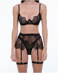 One Empire - Alida Black Lace Lingerie Set
