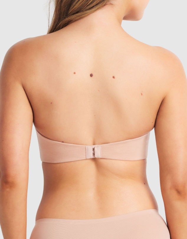 Fine Lines - Cotton Strapless Bra