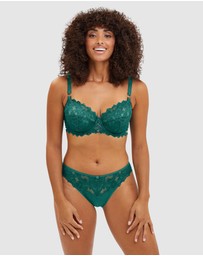 Sans Complexe - Arum Prima Underwire Unlined Scalloped Lace Bra