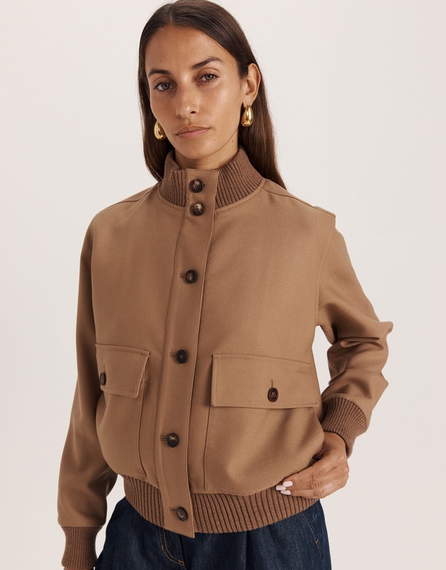 SABA - Fae Wool Bomber