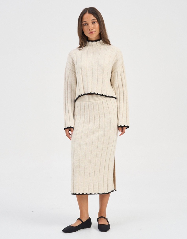 ONLY - Chick Knitted Midi Skirt