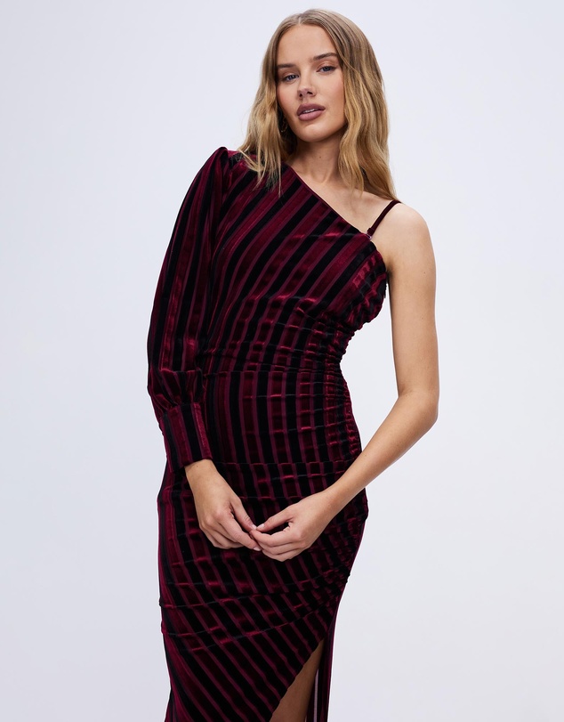 Romance by Honey and Beau - Addison One Sleeve Maxi