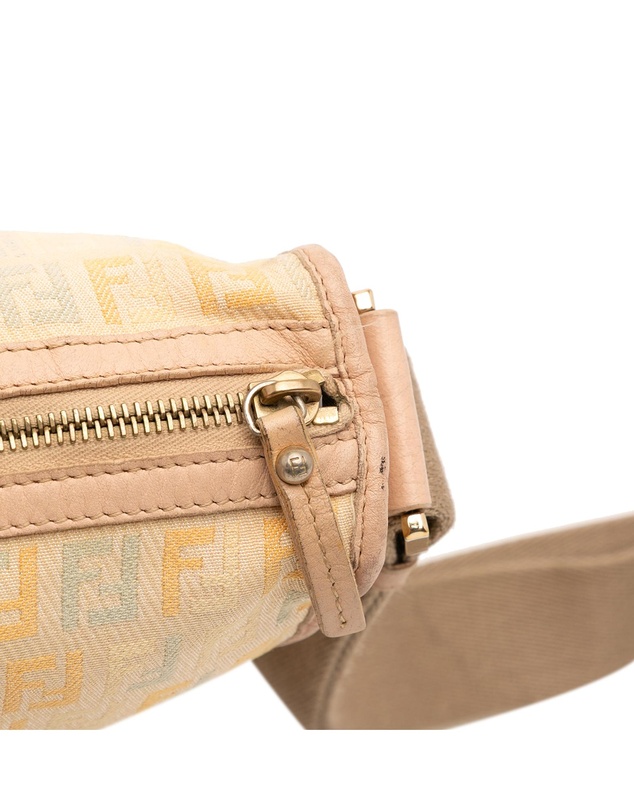 Pre-Loved by Azura Reborn - Pre-Loved Zucchino Canvas F Charm Crossbody