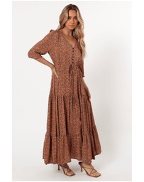 Petal & Pup - Kelda Dress - Leopard Print