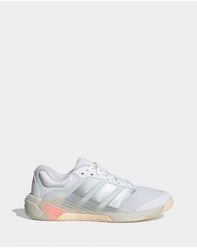 Cloud White / Silver Metallic / Lucid Orange