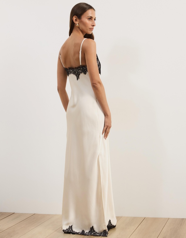 Atmos&Here - Sharna Satin Maxi Dress
