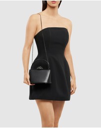 Olga Berg - Grace Embellished Frame Bag