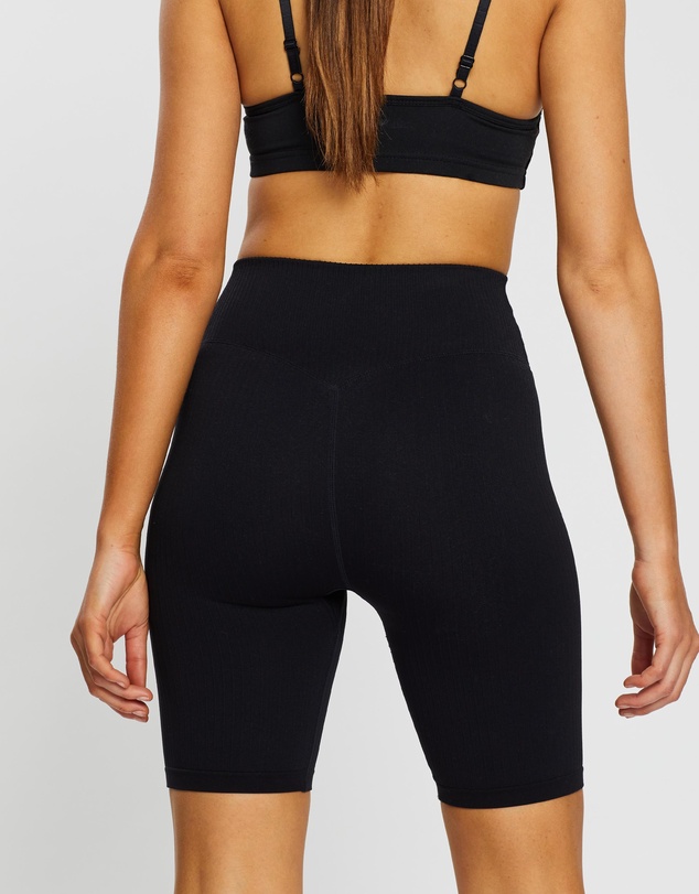 Aim'n - Ribbed Seamless Biker Shorts