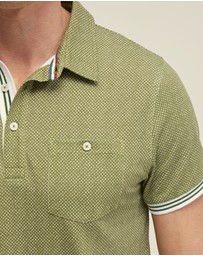Oxford - Milo Cotton Jersey Printed Polo