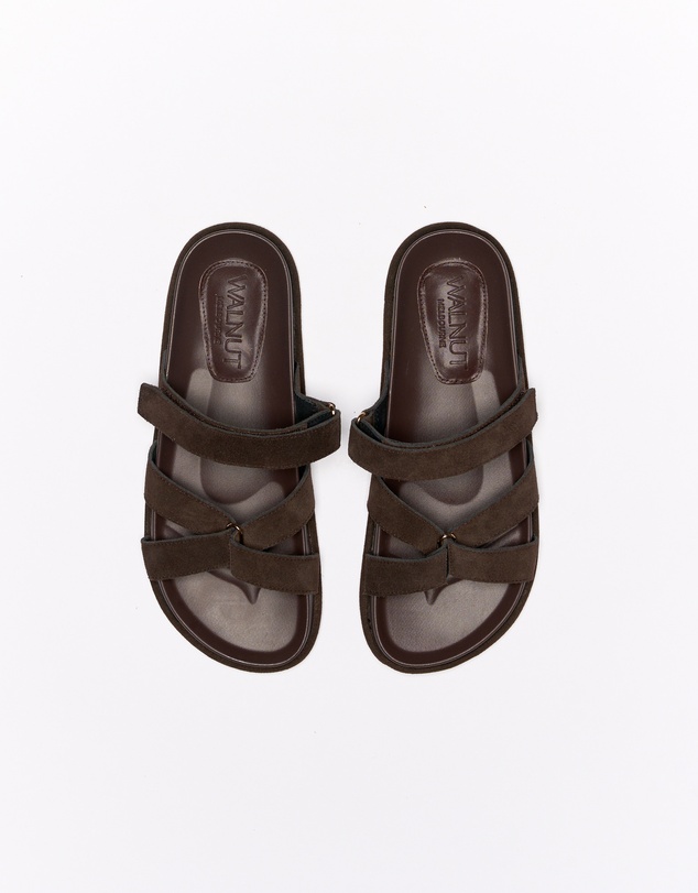 Walnut Melbourne - Pierce Leather Slide