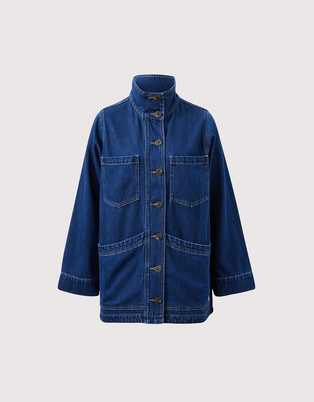 Ceres Life - Tilda Funnel Neck Shacket