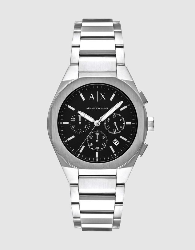 Armani Exchange - Silver Tone Chronograph Watch
