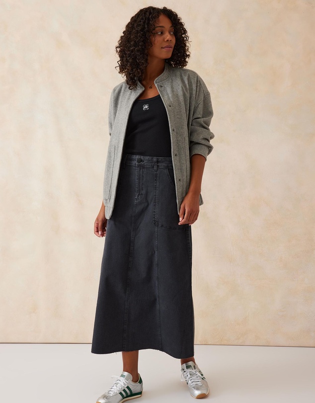 Ceres Life - Zoe Contour Rib Scoop Tank