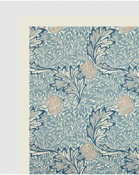 Inka Arthouse - Blue Flowers by William Morris Art Print