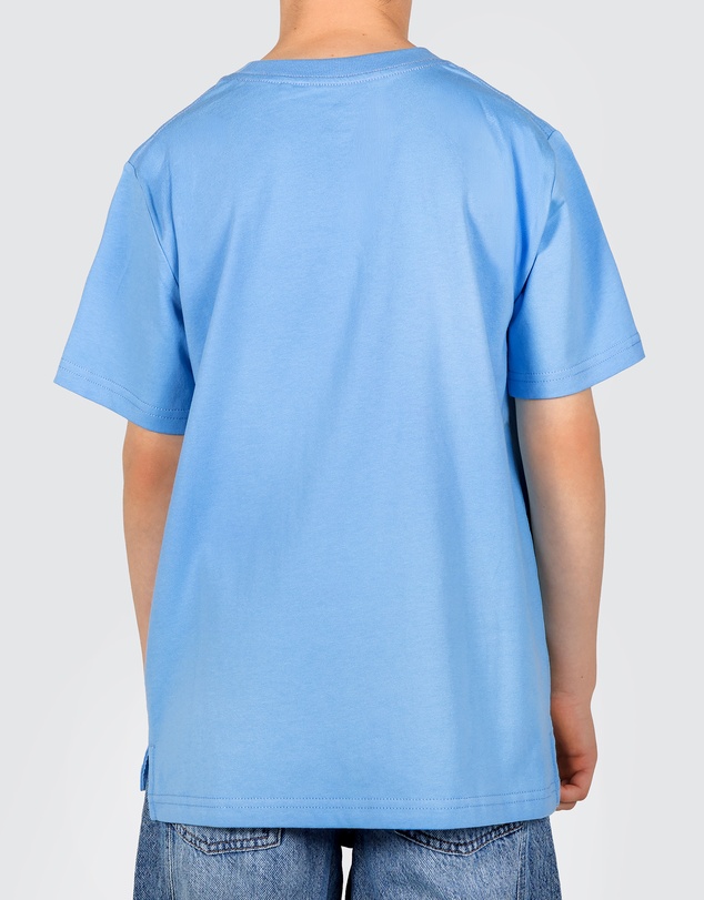 Skwosh - Little Ripper Boys Regular Tee in Light Blue