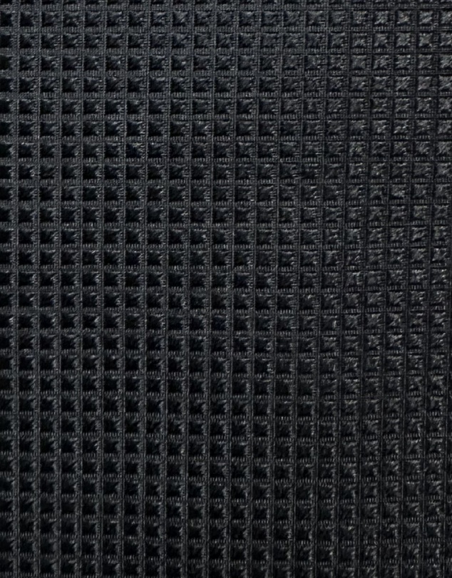 Henry Bucks - HENRY Textured 8cm Silk Tie BLACK