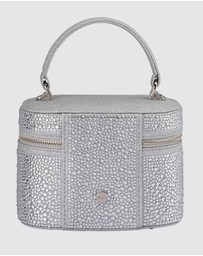 Olga Berg - Beckie Zip Top Crystal Bag