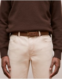 Trenery - Mica Suede Belt in Latte