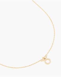 Lovisa - Waterproof Gold Plated Stainless Steel Cubic Zirconia Taurus Zodiac Sign Necklace
