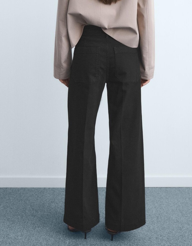 M.N.G - Wide Leg Jeans With Pockets