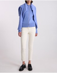 David Lawrence - Zip Thru Merino Cardigan