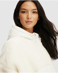Cotton On Body Active - Sherpa Quilted Hooded Jacket