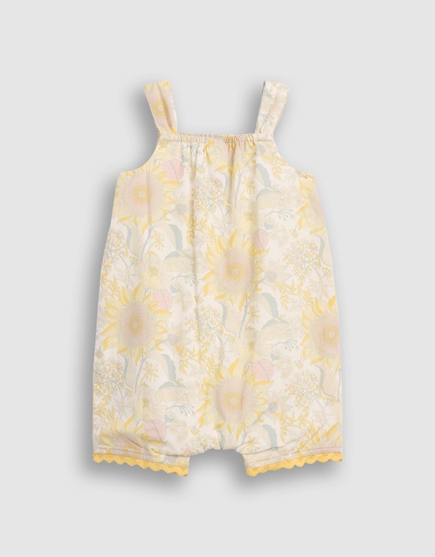 GAP - Sleeveless Woven Shortie One-Piece - Babies