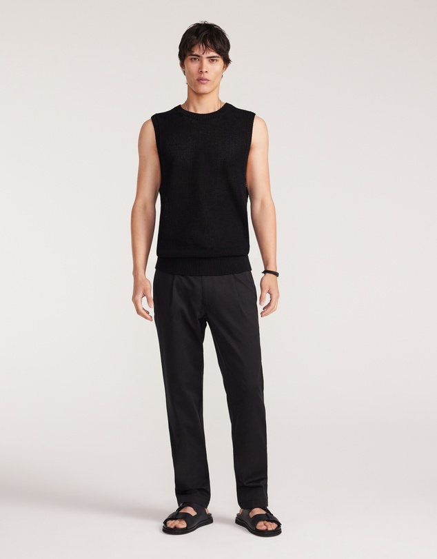 Calibre - Soft Twill Elastic Waist Pants Black