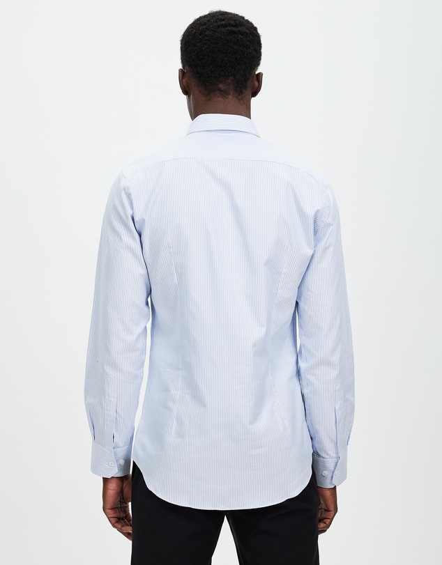 Farage - Jax Slim Shirt Bahama Stripe