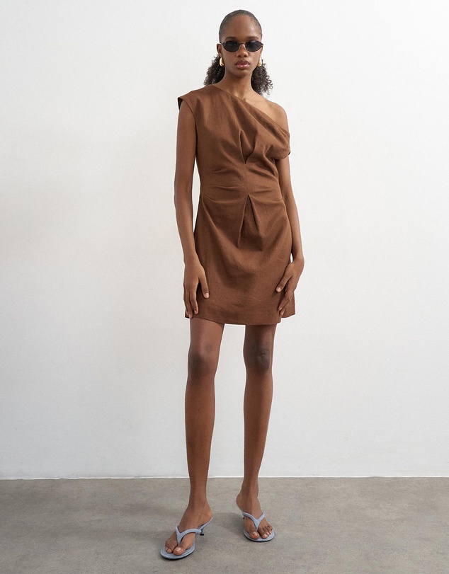 TOPSHOP - Cari Off Shoulder Mini Dress