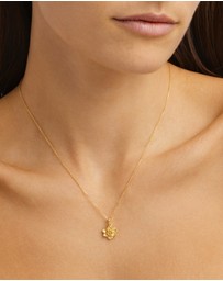 By Charlotte - Narcissus December Birth Flower Necklace