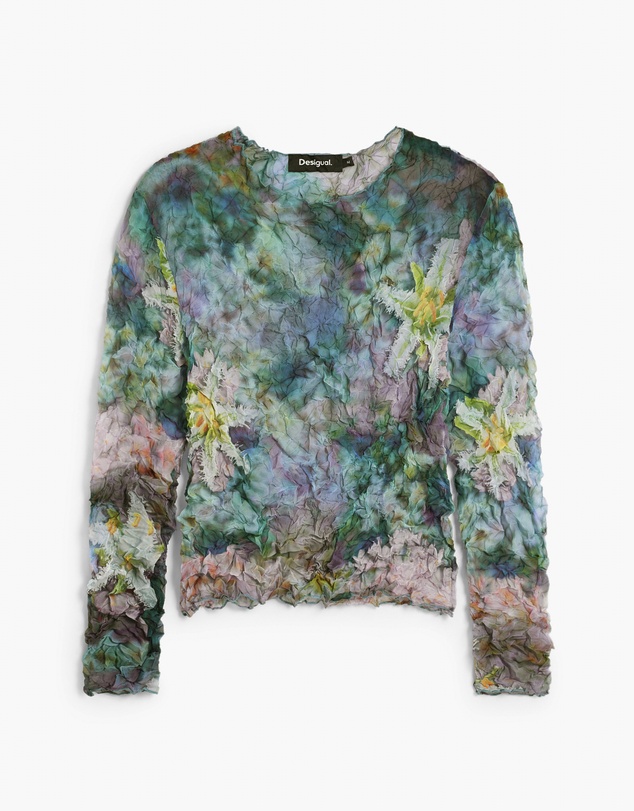 Desigual - Garden texture blouse
