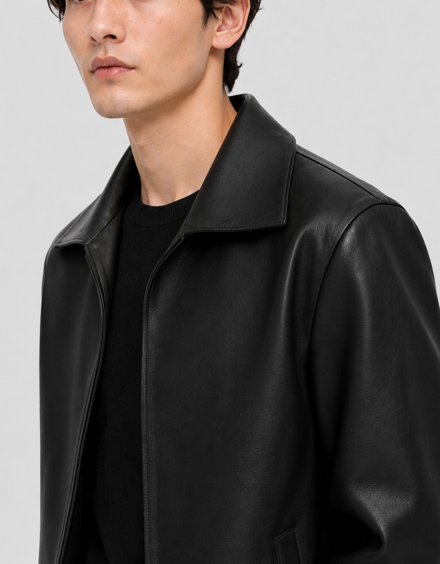 Justin Cassin - Solomon Faux Leather Jacket