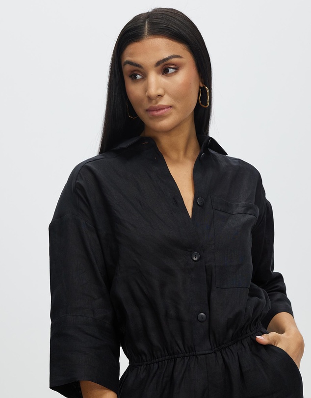 Grace Willow - Iris Linen Playsuit